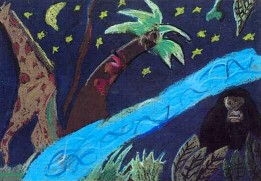 Childrens drawings always have a dream like quality